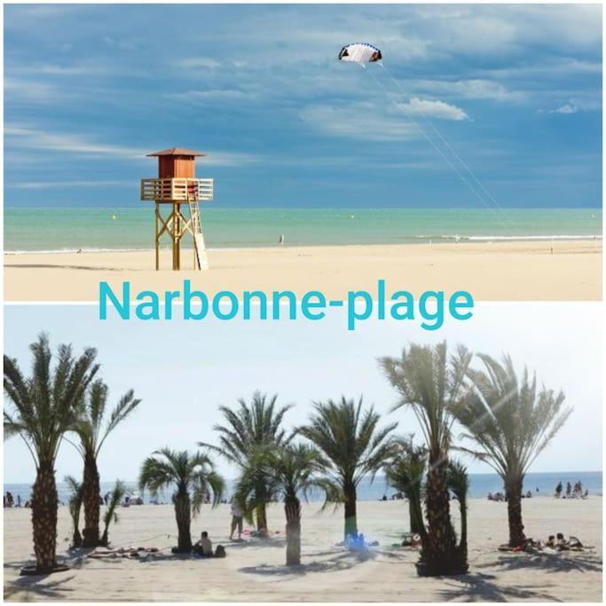 Un Bol D'Air Frais Et De Soleil Entre Campagne Et Plage Villa Béziers Buitenkant foto